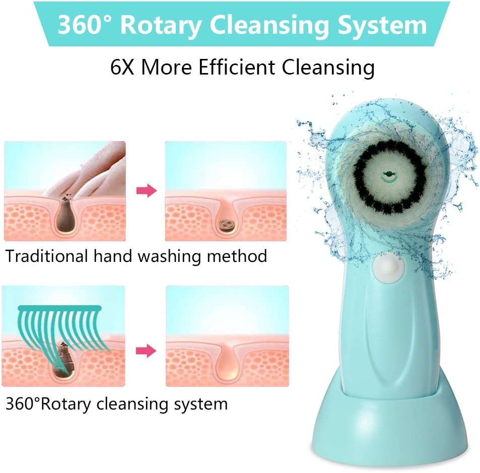 Facial cleaning Brush sets natural skin care