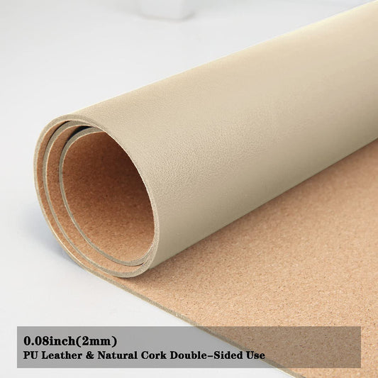 N - YSAGi Multifunctional Desk Pad Mouse Pad Ultra Thin Waterproof PU Leather for Office Home
