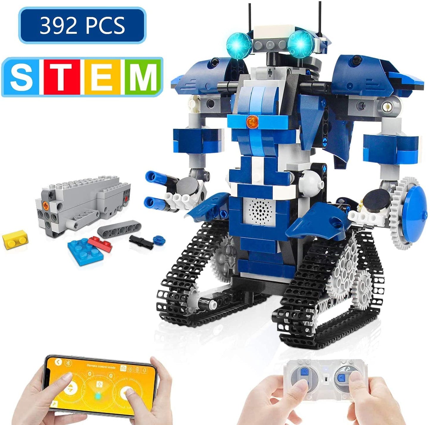 G - STEM Learning Toy AImubot Robot Building Toys Remote control Phone App Gift Kids Boys Girls 8yrs+