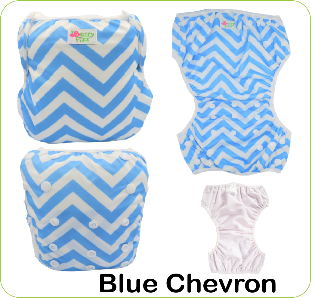 Swim Diaper Cloth Adjustable Water proof Nappy Boys Girls Toddler 3pc Set wear