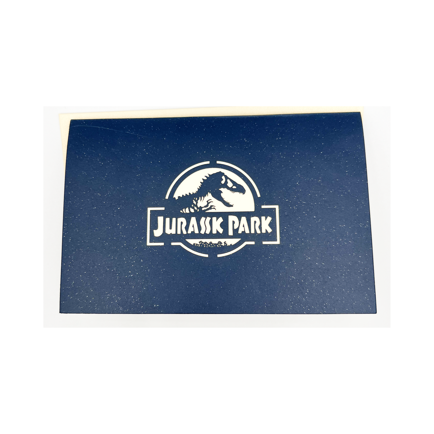 A2 - Jurassic Park 3D Pop Up Greeting Card With Envelope