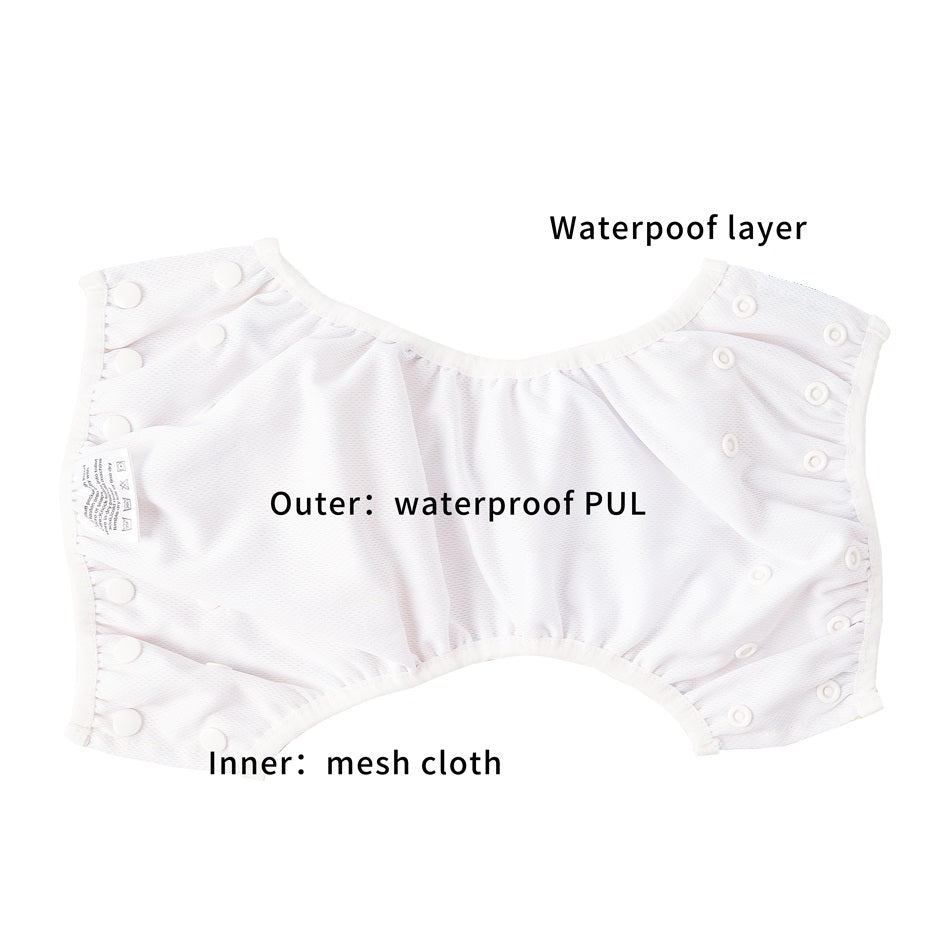 Swim Diaper Cloth Adjustable Water proof Nappy Boys Girls Toddler 3pc Set wear