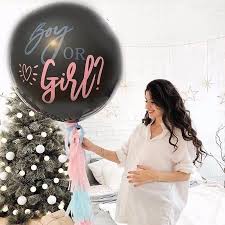 G - 36 Inch Gender Reveal Balloon With Confetti Girl Or Boy Latex balloons