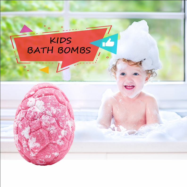 A - Dino Kids Bath Bomb Egg With Surprise Toy