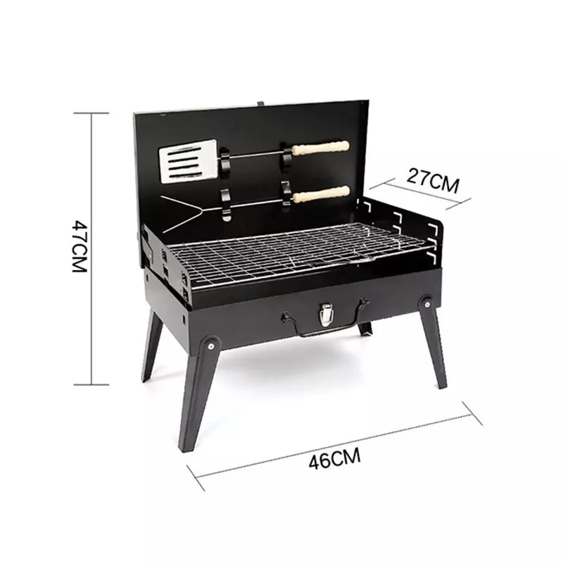 Outdoor Classic Oven Environmentally Friendly Portable Folding Charcoal Grill BBQ