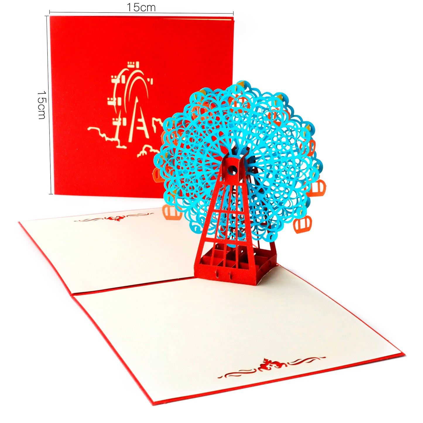 A2 - Ferris Wheel Greeting Card