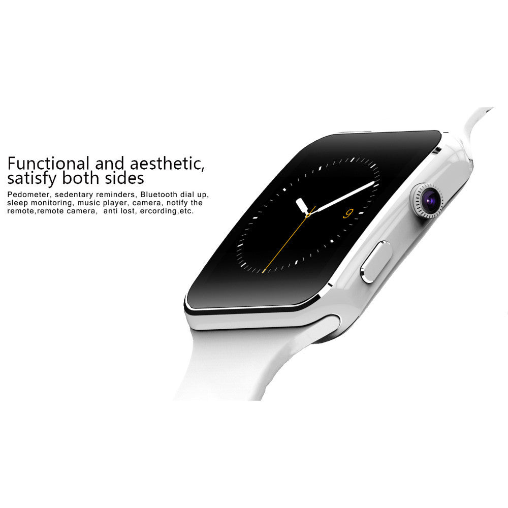 K - Bluetooth touchscreen Smartwatch For Android and IOS White Box