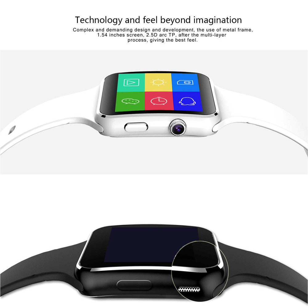 K - Bluetooth touchscreen Smartwatch For Android and IOS White Box