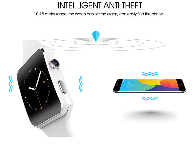 K - Bluetooth touchscreen Smartwatch For Android and IOS White Box