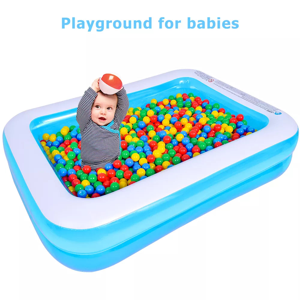 Swimming Pool Children's Family Inflation Outdoor Baby Kids Ocean Ball Sand Bath Toys Square