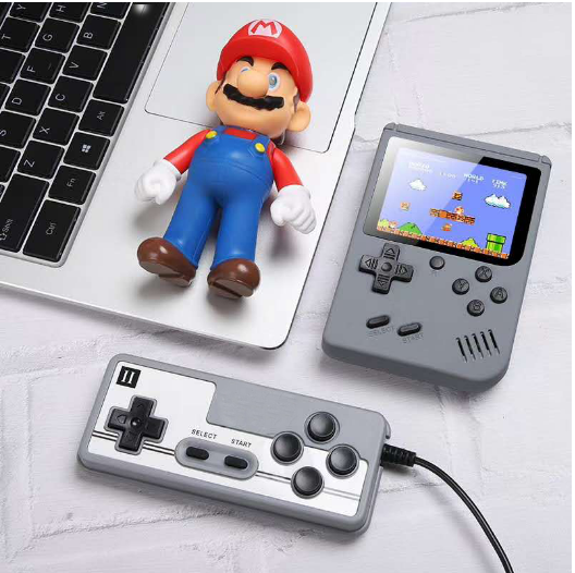 G - 800 Built in Classic Retro Video Games Console Handheld Gameboy 2 player option