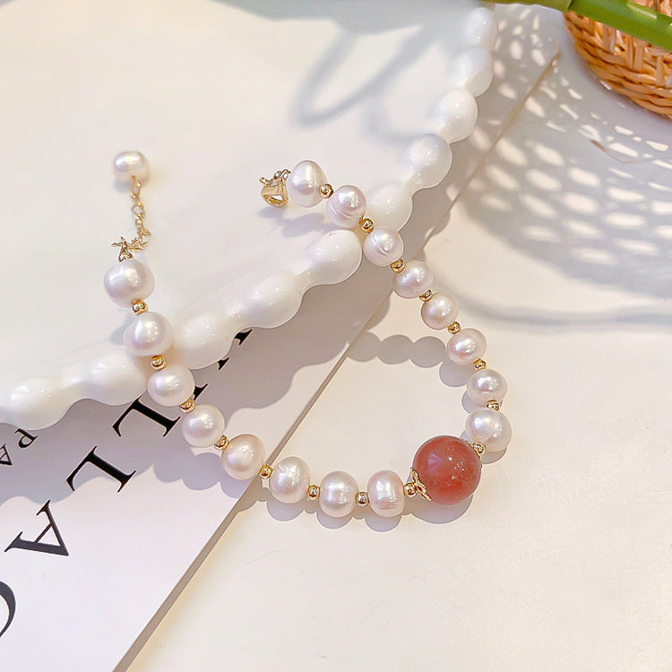 U - Seed Bracelet For Round Pearl