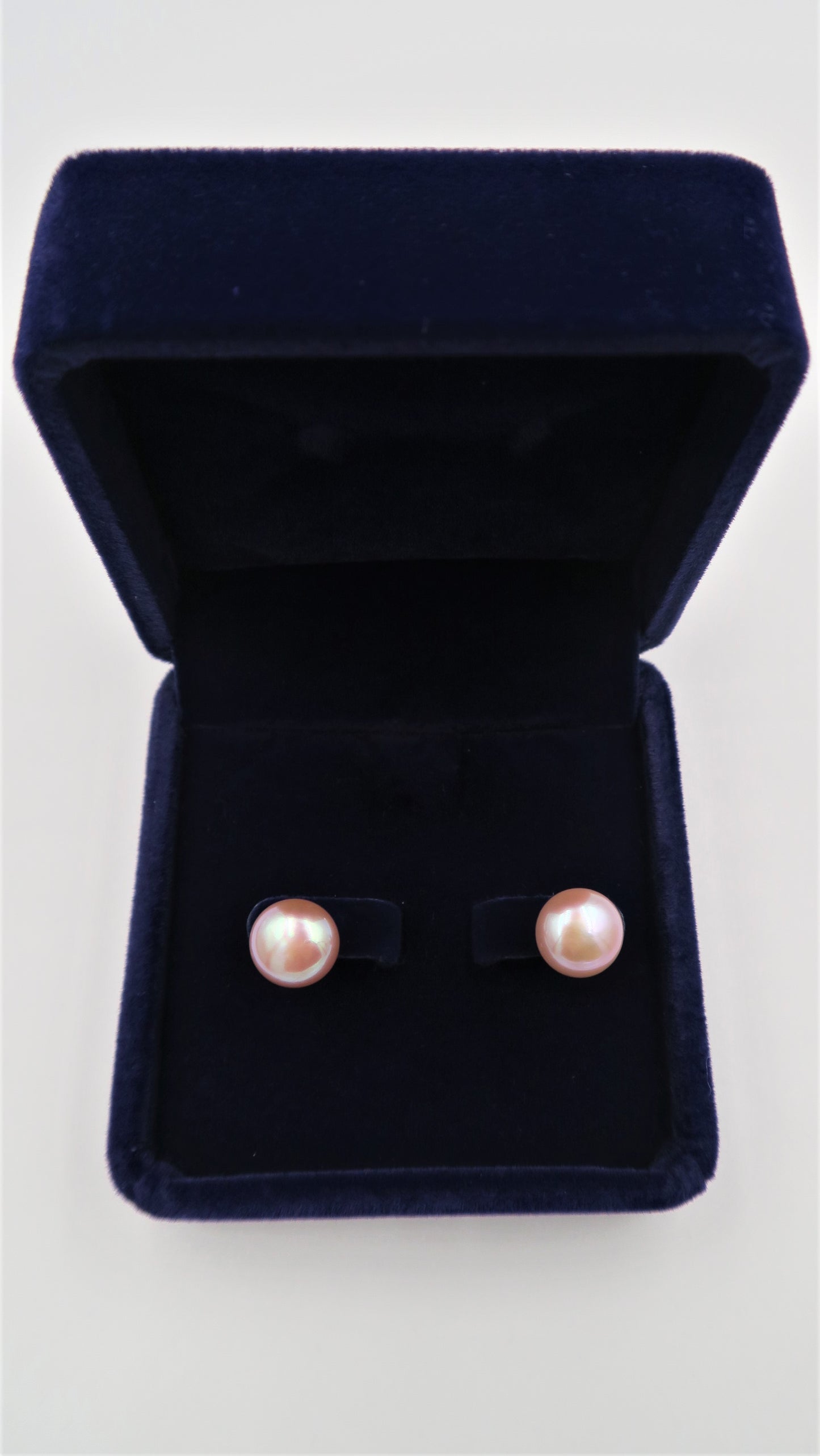 PD - Real Pearl Earrings Celeste Collections Purple Pink Pearls Earring 925 Sterling Silver gift box