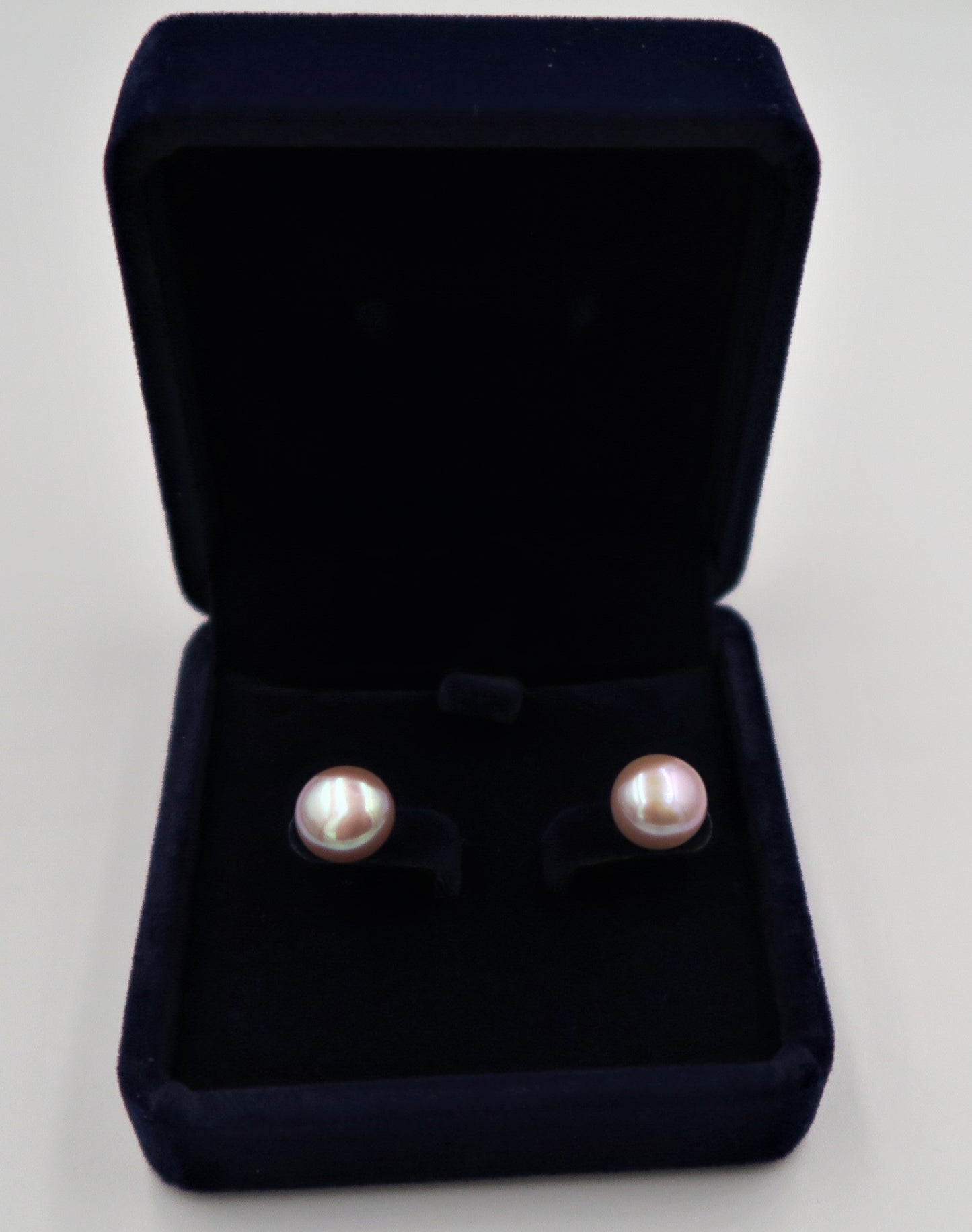 PD - Real Pearl Earrings Celeste Collections Purple Pink Pearls Earring 925 Sterling Silver gift box