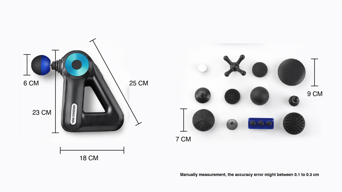 Massage Gun Muscle massage after exercise 12 massage head