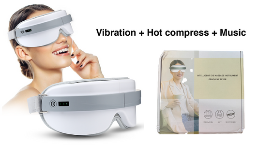 Bluetooth Intelligent eye massage instrument graphene fever vibration hot compress