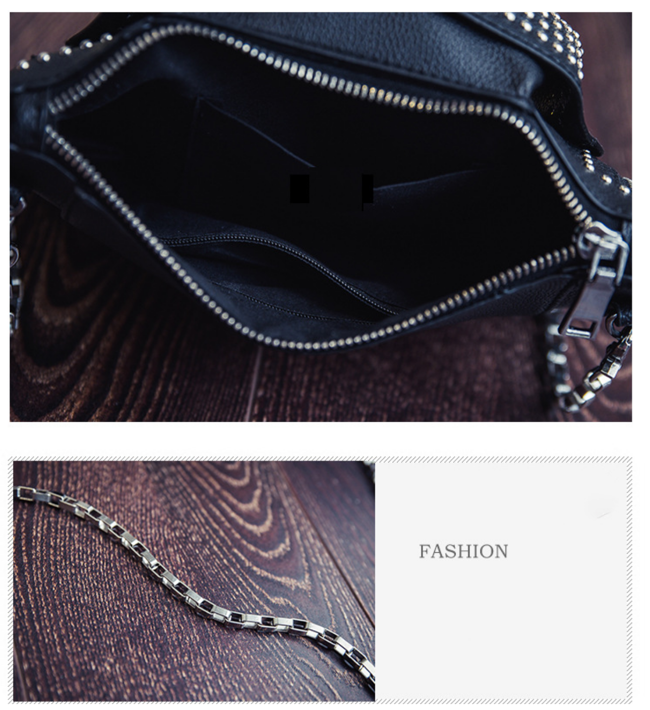Bags Rivet Zipper Jacket Bag Designer Motorcycle Handbags Personality Chain Crossbody Sac A Main Femme
