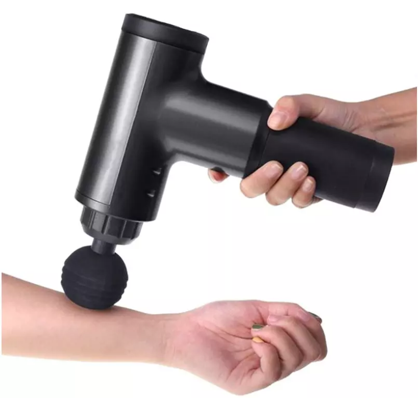 Fascial Gun KH - 320 Massage Gun 6 speed Therapeutic Sports massager 4 adjustable heads