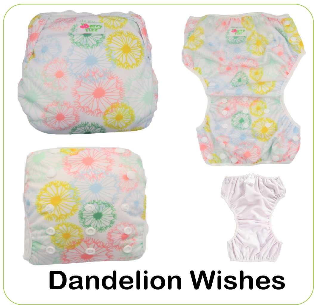 Swim Diaper Cloth Adjustable Water proof Nappy Boys Girls Toddler 3pc Set wear