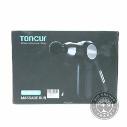 Powerful 45W 3300rpm Massage gun Sports Fitness Professional Massager 6 speed 2 handle 5 heads Gift